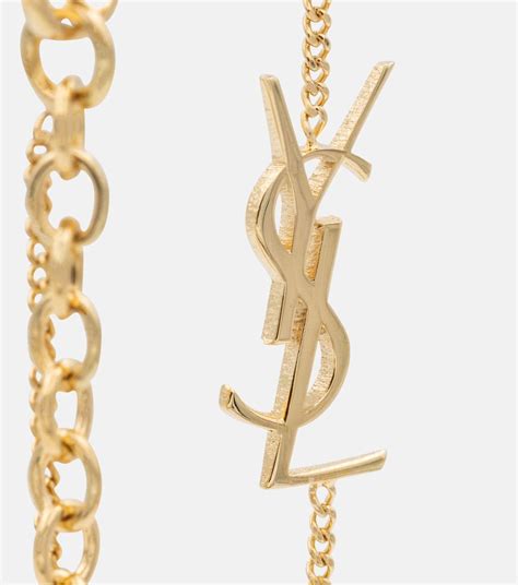 ysl brscelet|YSL interlocking bracelet.